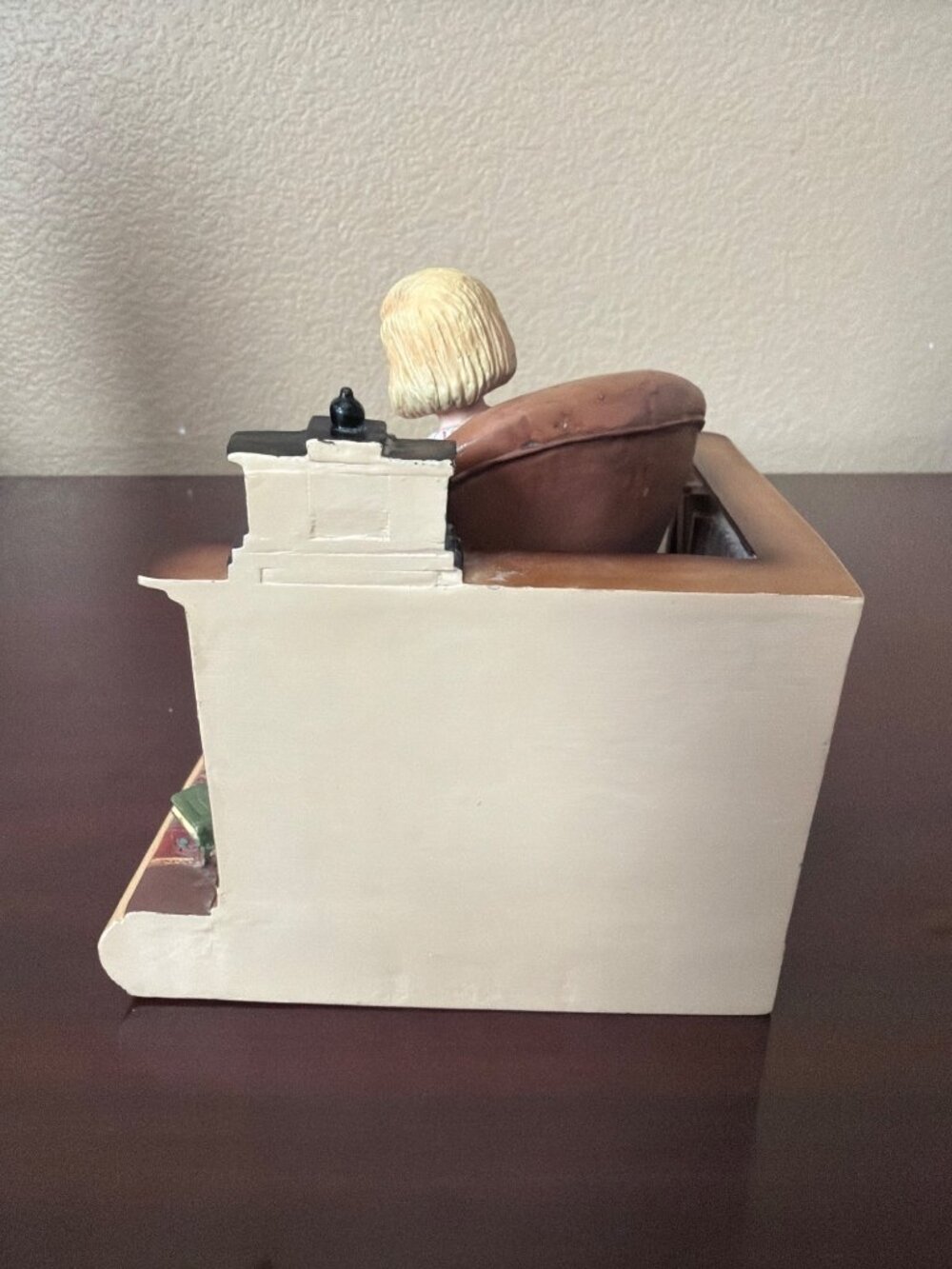 2002 Hallmark American Girl Kit Kittredge 1934 Bookend Resin Figure w/Tag FLAW - Picture 8 of 14